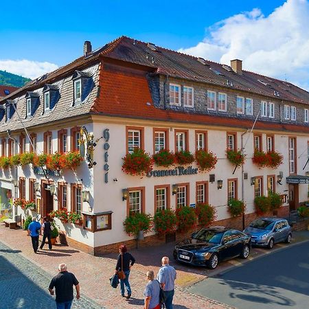 Hotel Garni "Brauerei Keller" ミルテンベルク エクステリア 写真